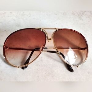 Designer Renato Balestra/Via Veneto Aviator Sunglasses